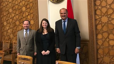 مساعد وزير الخارجية للشئون الأمريكية يلتقي نائب مساعد وزير الخارجية الأمريكي 