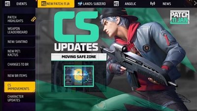 التحديثات الجديدة للعبة فري فاير 2023