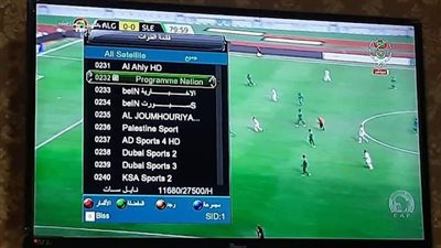 كيفية فك شفرة قناة الجزائرية الرياضية الجديد 2023 Programme National.. والتردد الحديث