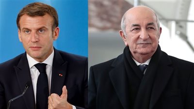 الرئيس الجزائري يتلقى اتصالًا هاتفيًا من نظيره الفرنسي