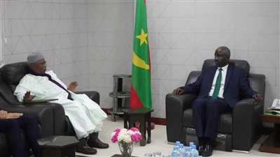  أمين منظمة التعاون الإسلامي يلتقي وزير الشؤون الخارجية والتعاون الموريتاني