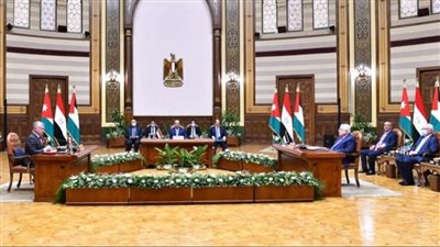صحف مصر تسلط الضوء على القمة المصرية الفلسطينية الأردنية