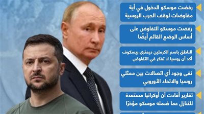 روسيا تغلق الباب أمام المفاوضات حول أوكرانيا (انفوجراف)