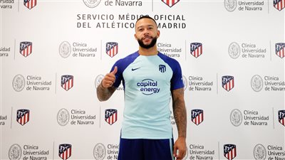 رسميًا.. أتلتيكو مدريد يعلن عن تعاقده مع ممفيس ديباي