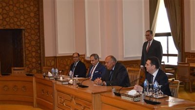 وزير الخارجية يستقبل مجلس إدارة المجلس المصري للشئون الخارجية 