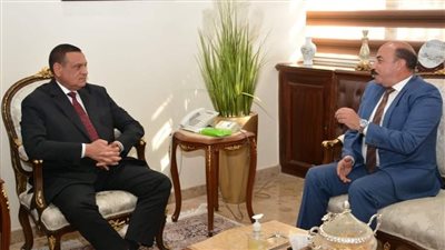 وزير التنمية المحلية يبحث مع محافظ أسوان مشروعات الخطة الاستثمارية و