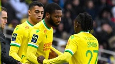 الدولي المصري مصطفى محمد على رأس فريق نانت الفرنسي في مواجهة تاوون