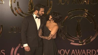 رحمة رياض على هامش حفل توزيع جوائز 