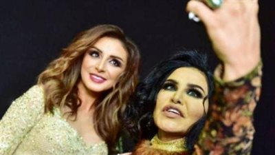  الفنانة الإماراتية أحلام توجه رسالة تهنئة إلى المطربة المصرية أنغام (صورة)