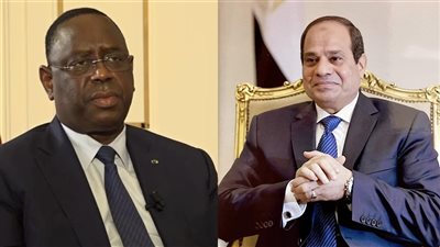 السيسي يتلقى اتصالًا من نظيره السنغالي ماكي سال