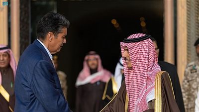 وزير الخارجية السعودي يستقبل رئيس جمهورية بال أو 