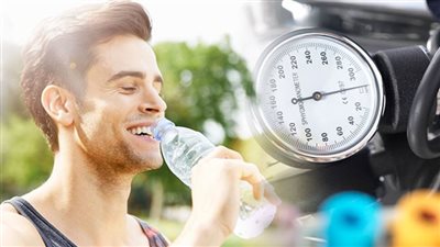 قلة شرب الماء والضغط المرتفع.. كلمة السر احتفاظ الجسم بالصوديوم