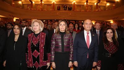 وزيرتا الثقافة المصرية والأردنية يشهدان 