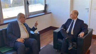 السفير المصري في لشبونة يلتقي وزير الصحة البرتغالي