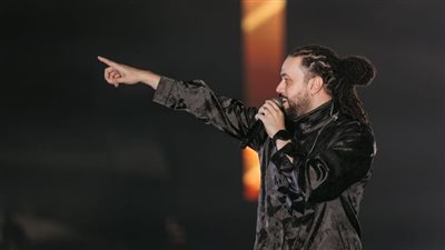  المطرب المغربي عبدالفتاح الجريني يحيي أول حفل جماهيري له في السعودية بجدة (صور)