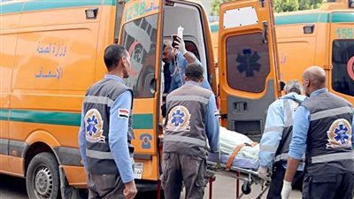 الصحة تدفع بـ 12سيارة إسعاف لحريق بإحدى المستشفيات بالمطرية