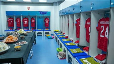 كأس العالم للأندية.. شاهد غرفة ملابس الأهلي قبل مواجهة أوكلاند سيتي (صور)