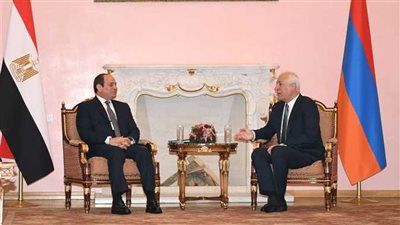 صحف مصر تسلط الضوء على اتفاقيات السيسي ورئيس أرمينيا