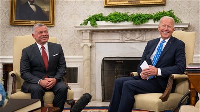 تفاصيل مباحثات العاهل الأردني مع بايدن في واشنطن