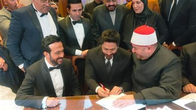 من هو أحمد عصام الذي تصدر السوشيال ميديا والذي عقد قرانه بحضور كوكبة من النجوم ؟