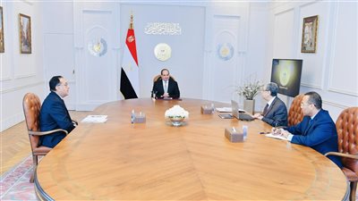 الرئيس السيسي يناقش مع وزير الكهرباء مشروعات الطاقة المتجددة