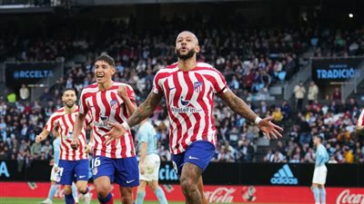 أتلتيكو مدريد يخطف فوزا قاتلا من سيلتا فيجو في الدوري الاسباني