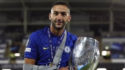بالتزامن مع دوري أبطال أوروبا.. حقيقة إصابة المغربي حكيم زياش نجم تشيلسي الإنجليزي