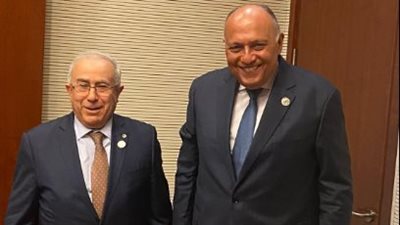  وزير الخارجية المصري يلتقي نظيره الجزائري في أديس أبابا