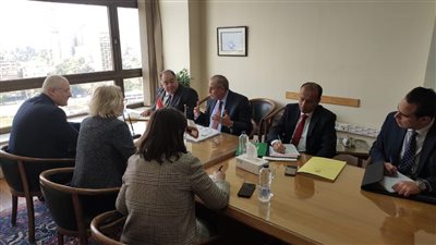 وزارة الخارجية تشهد مباحثات توقيع اتفاق بين جمهورية مصر العربية وجمهورية إستونيا 